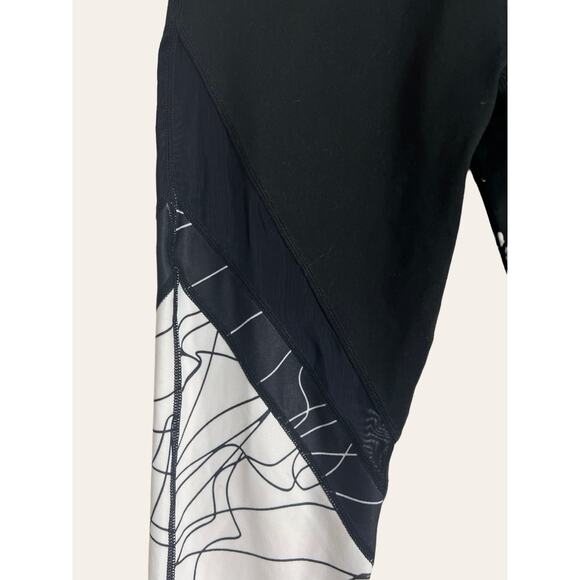 Fabletics Black White Salar Meah Powerhold Legging Size S - Picture 6 of 7